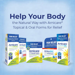 Boiron Arnicare Gel cooling effect on skin after activity.