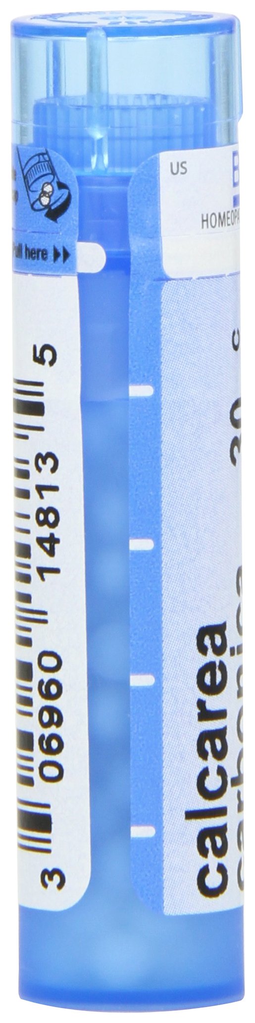 Boiron Calcarea Carbonica 30C packaging on display with France-made tag