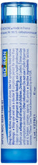 Boiron Calcarea Carbonica pellets inside tube ready for simple administration
