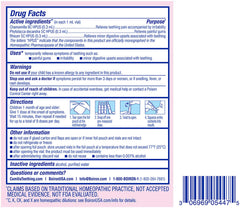 Boiron Camilia Drops dose vials for quick, hygienic administration.