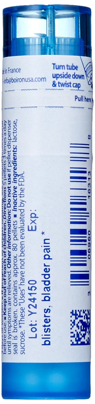 Boiron Cantharis 30C bottle with label—trusted Boiron branding.