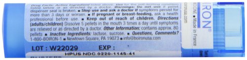 Boiron Cantharis 30C pack5 side view—portable blister for easy access.