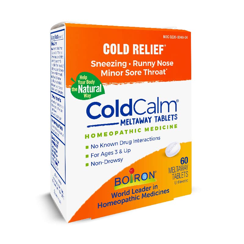 Boiron Coldcalm five-pack bundle ready for travel.