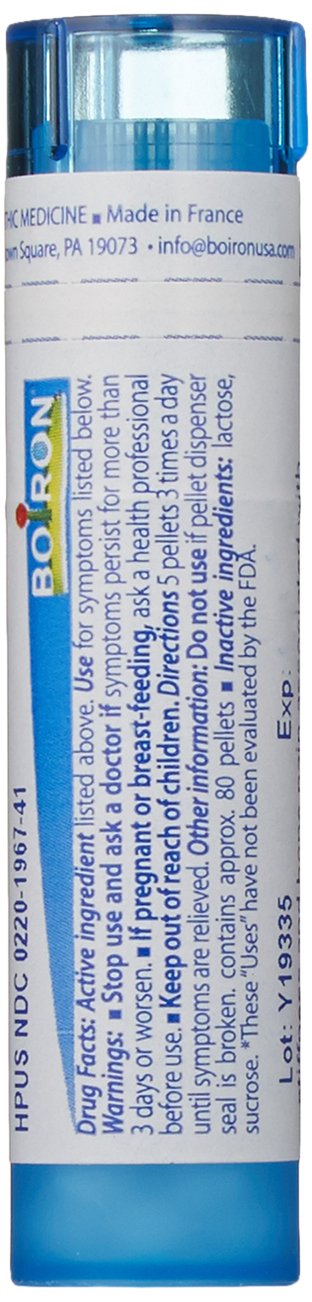 Boiron Eupatorium Perfoliatum 6C pack of five boxes for convenient home use.