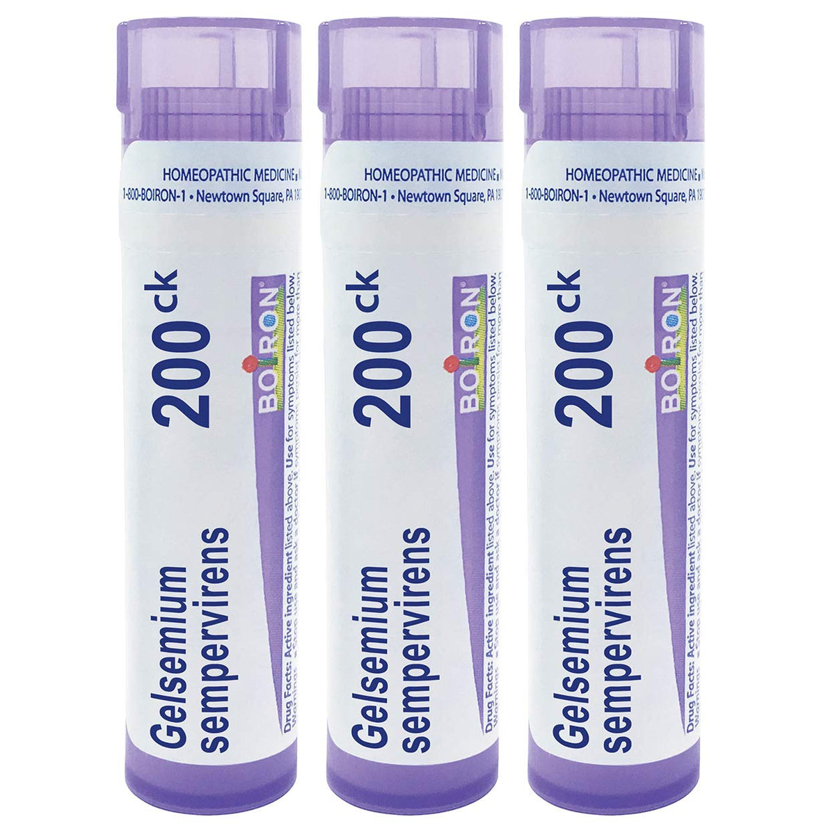 Boiron Gelsemium 200CK pellets in a tube; may help with mild apprehension.