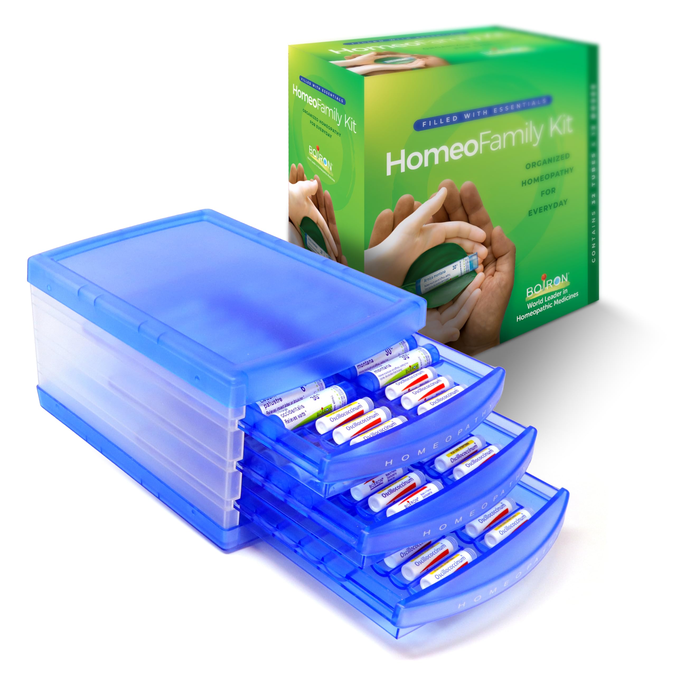 Boiron HomeoFamily easy guide pamphlet helps identify tubes’ uses