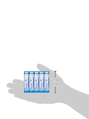 Front view of Boiron Kali Bichromicum 30C packaging, trusted homeopathic option for colds.