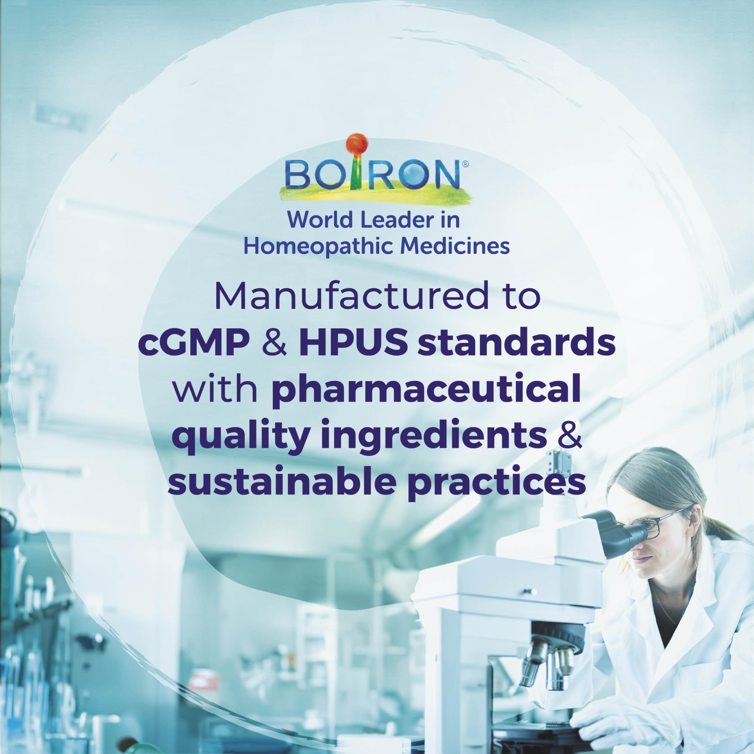 Boiron Mercurius Solubilis 30C pellets melt under the tongue without water for easy dosing.