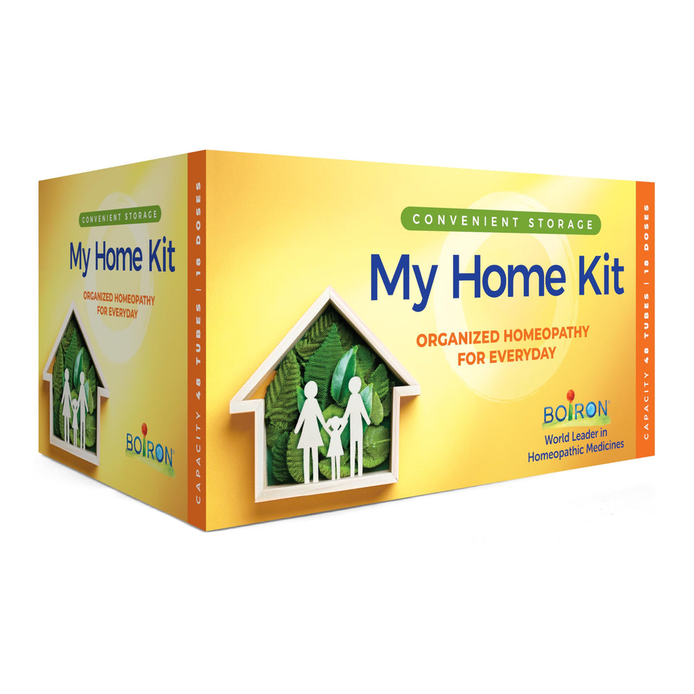 Boiron My Home Kit demonstrates 48-tube capacity for organized storage