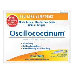 Boiron Oscillococcinum compact-pack highlighting travel-friendly design