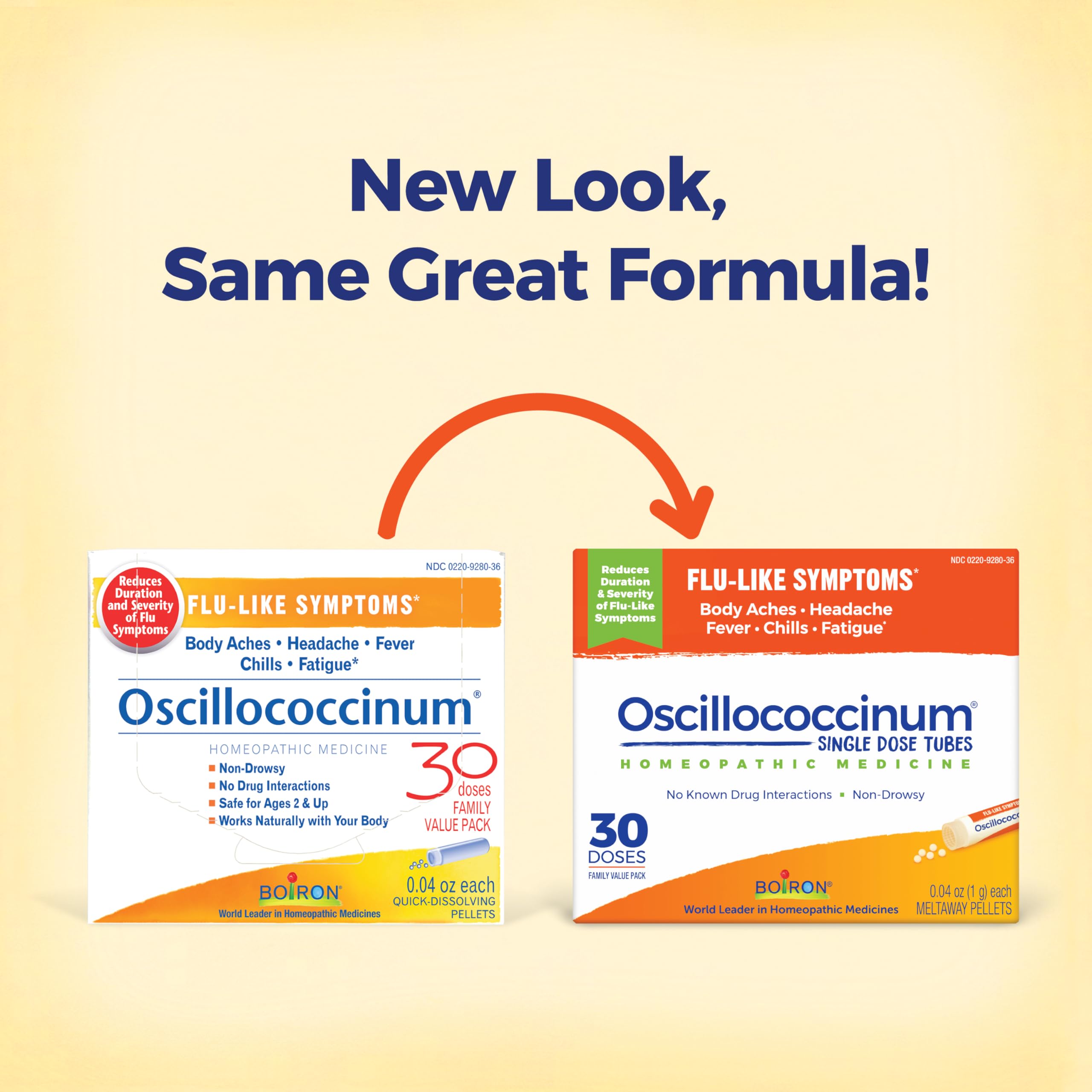 Oscillococcinum dissolving pellets dissolve under the tongue for easy relief