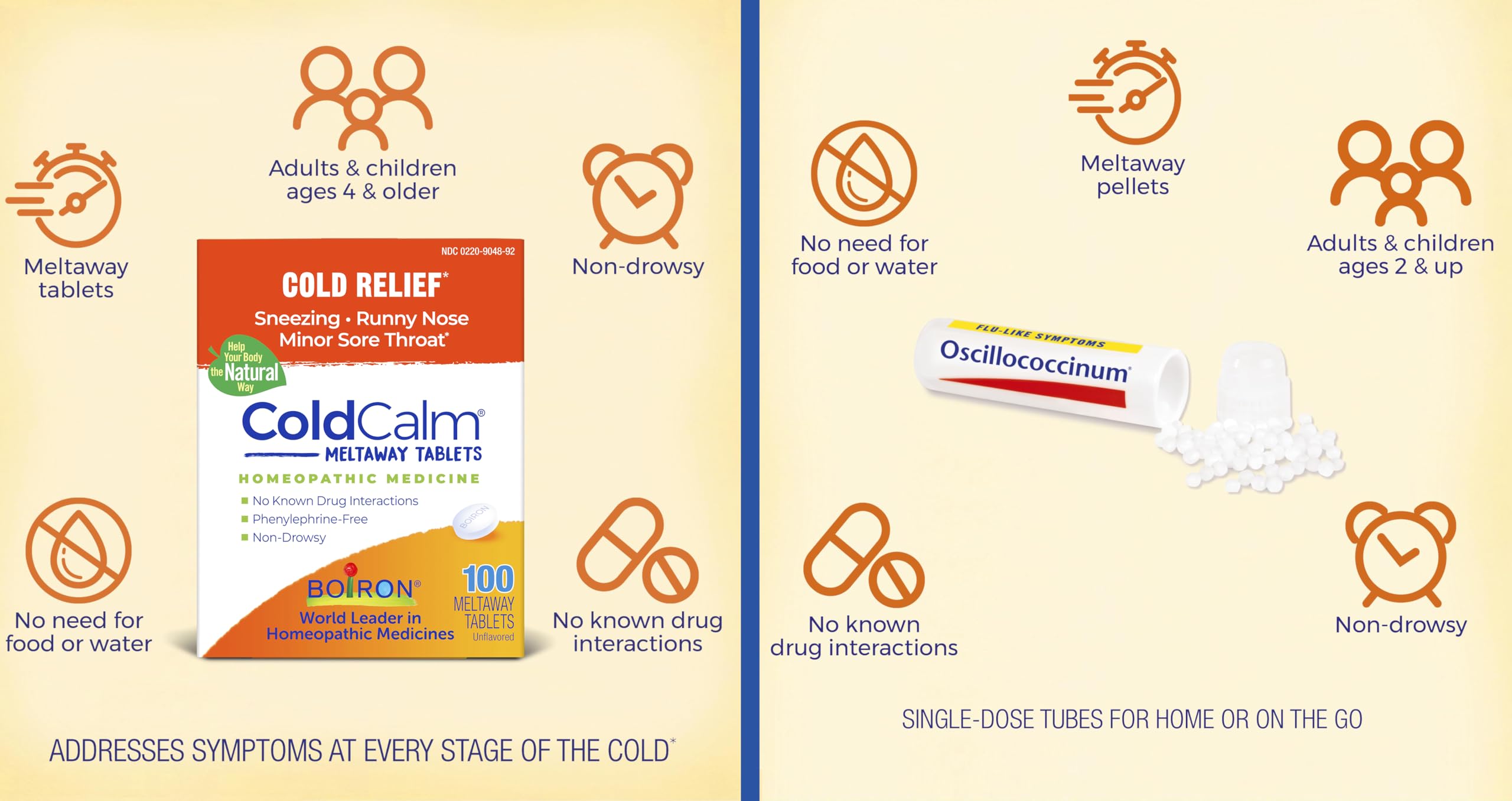 Oscillococcinum tube being opened for dose administration