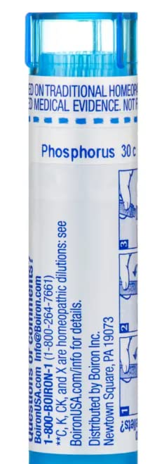 Packaging highlights cGMP and HPUS standards on Boiron products.