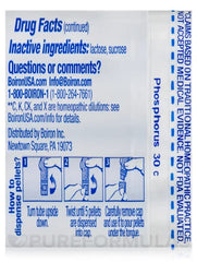 No artificial colors, flavors, or preservatives in Boiron pellets.