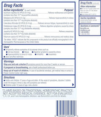 Boiron StressCalm bottle closeup with readable label and reassurance