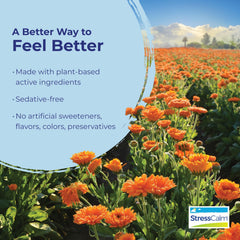 Boiron StressCalm plant-powered formula supports multi-symptom calm.