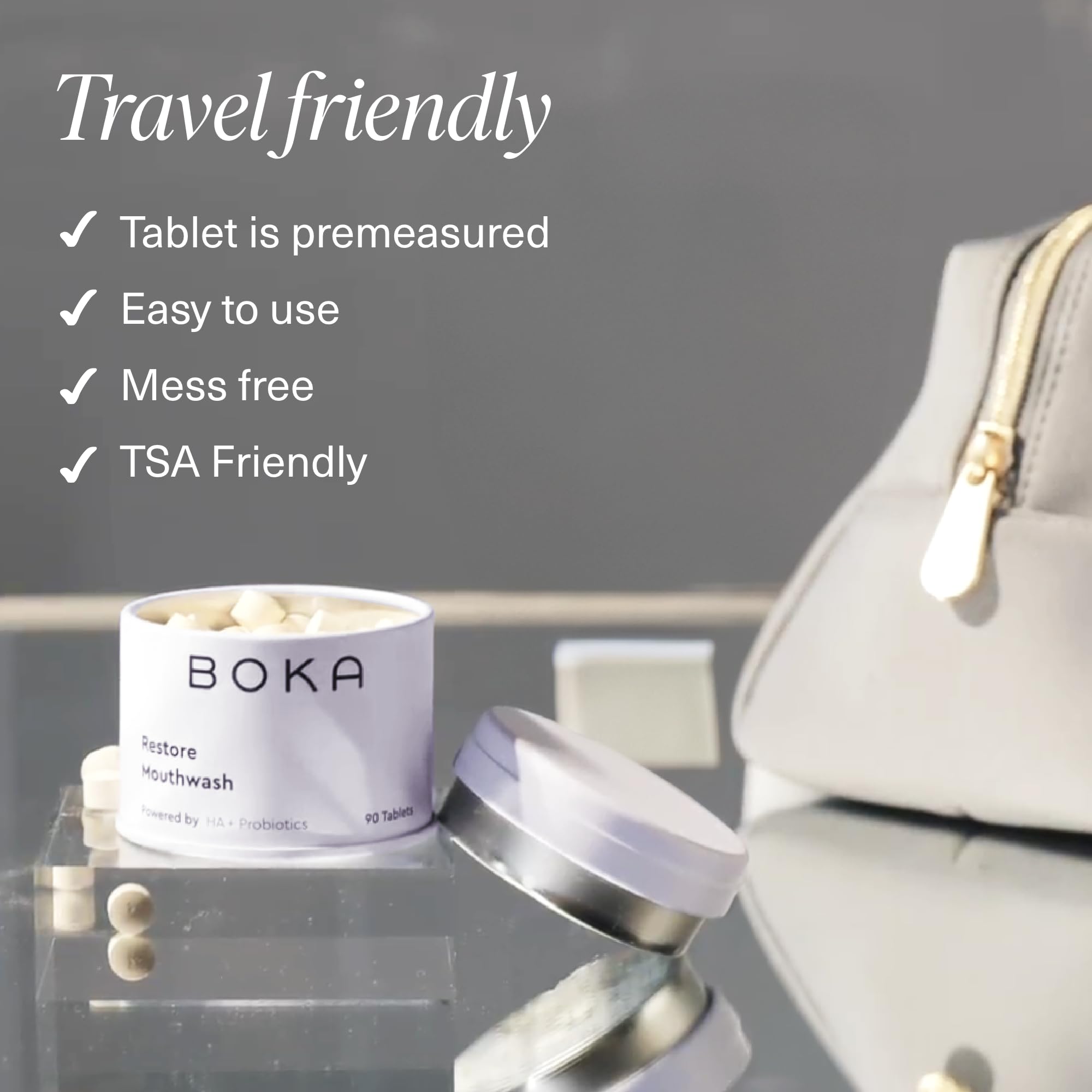 Boka eco-friendly packaging designed for travel and sustainability