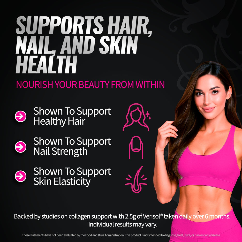 Bold Buns Creatine for Women packaging shot emphasizes quality and third-party tested safety.