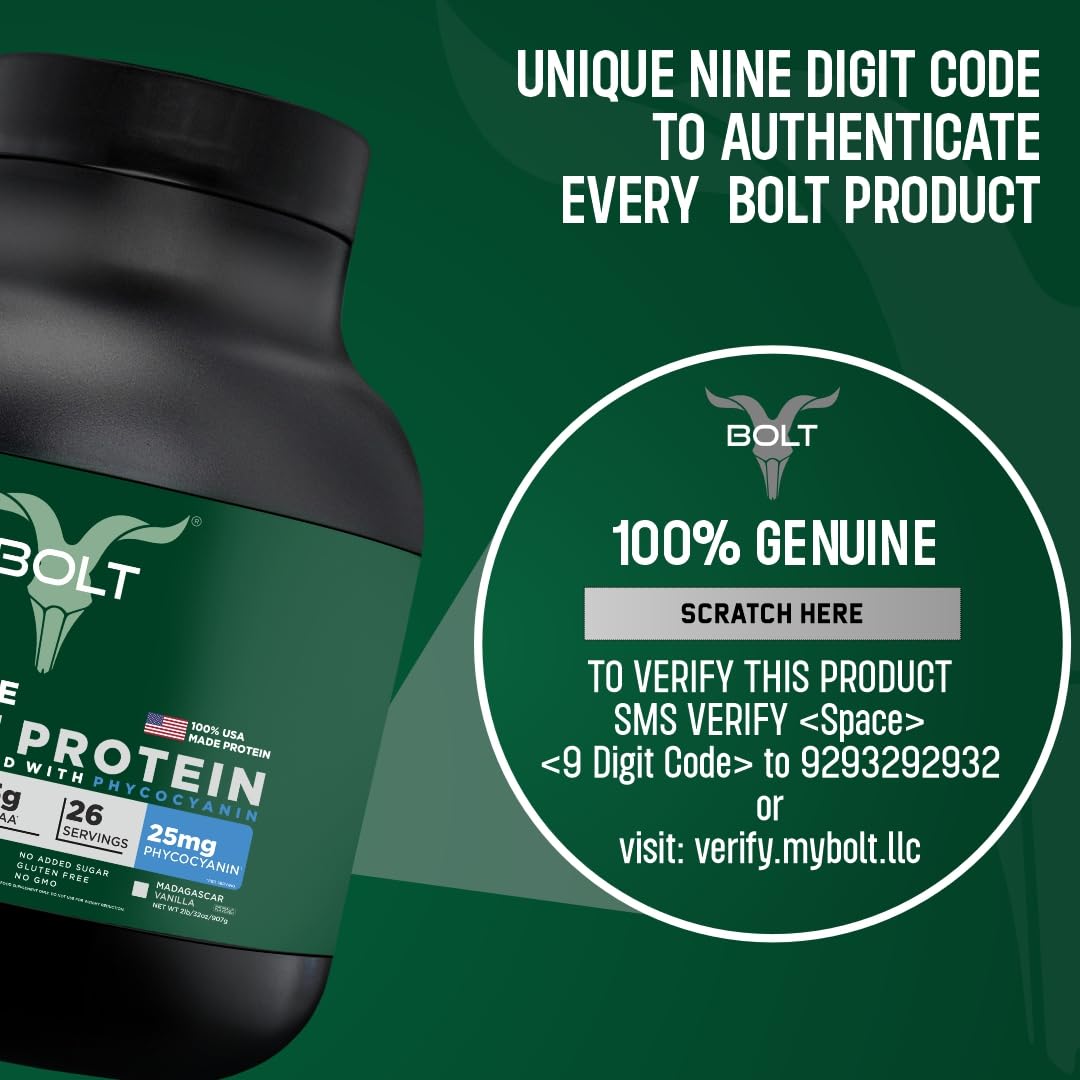 Bolt Biozyme plant protein ingredients illustrating pea and rice blend.