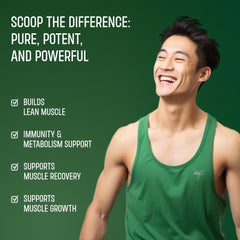 Bolt Biozyme vegan-muscle-support blend displayed on a kitchen counter.