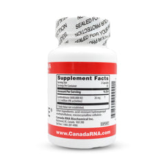 Boluoke Canada RNA capsules close-up highlighting lumbrokinase content and fibrin breakdown potential.