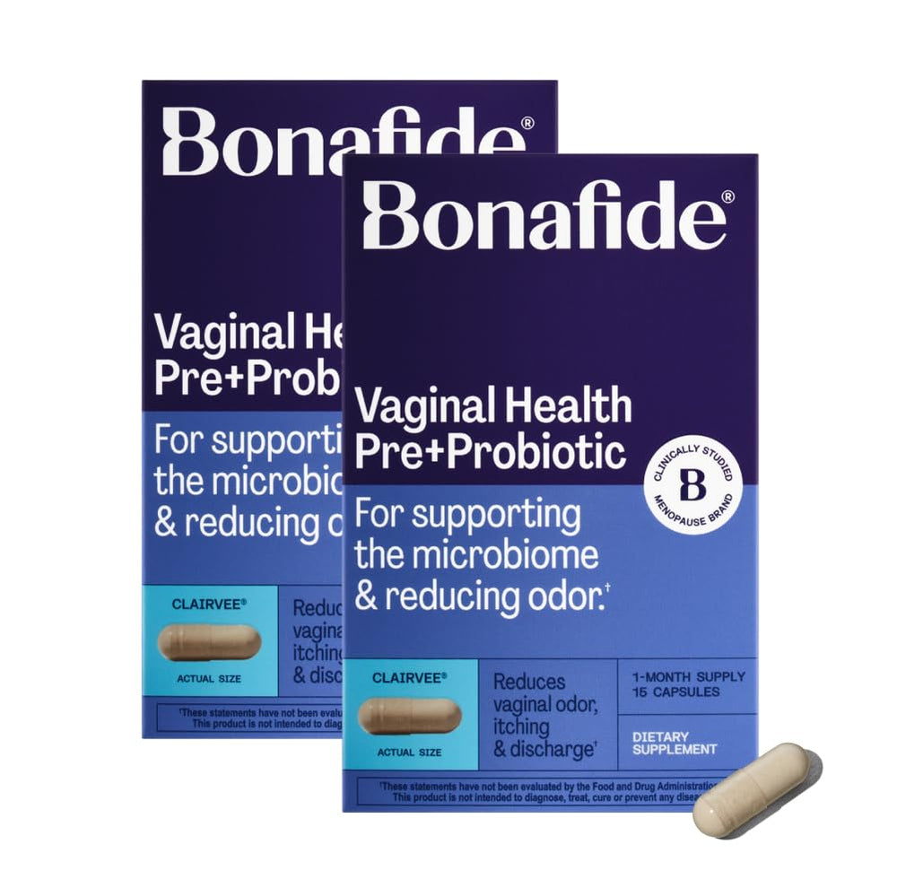 Bonafide Clairvee bottle front for daily comfort support
