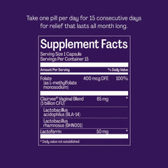Bonafide Clairvee instruction insert page shows usage steps