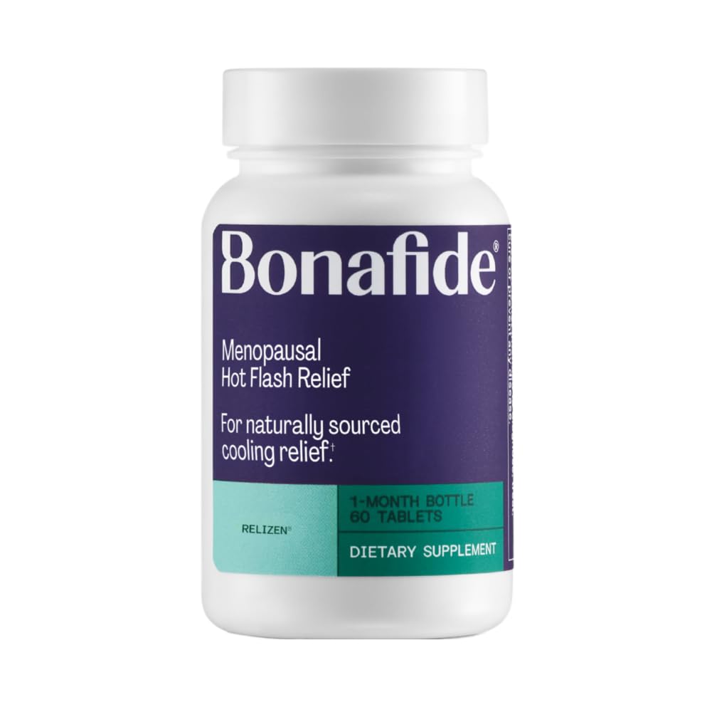 Bonafide Relizen bottle close-up showing compact packaging for on-the-go relief.