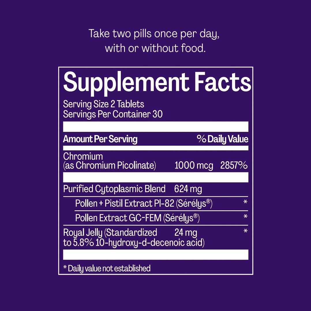 Serenol tablets blister pack ready for daily use.