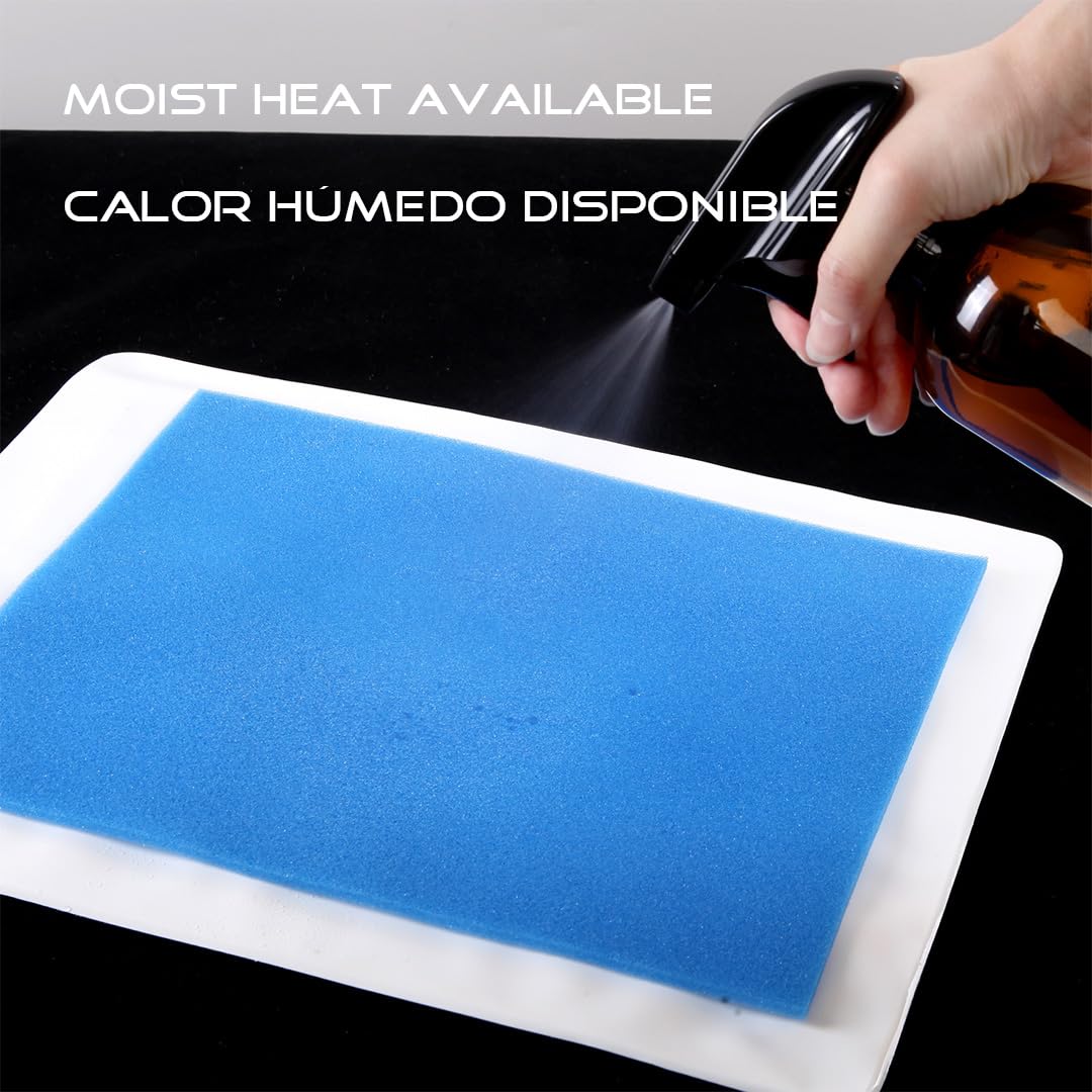 Durable silicone heating wire inside the Boncare Stay-On pad