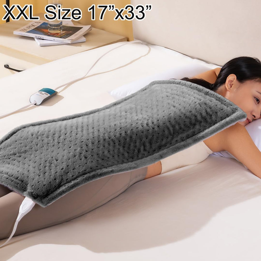 Boncare gift-packaging-ready heating pad makes a thoughtful present for cold seasons.