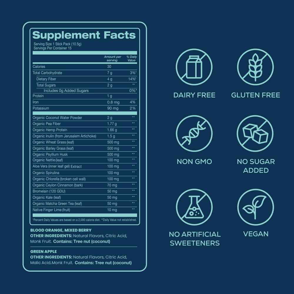 Bondi Pure daily serve 30 servings bottle image