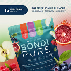 Bondi Pure organic wheat grass close-up illustrating greens