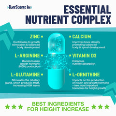 Daily dose tablets ready for daily routine to support growth and bone health.