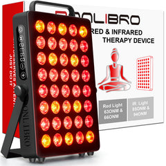 Bonlibro BN-40 quadwave panel front view with four wavelengths for skin health and recovery.