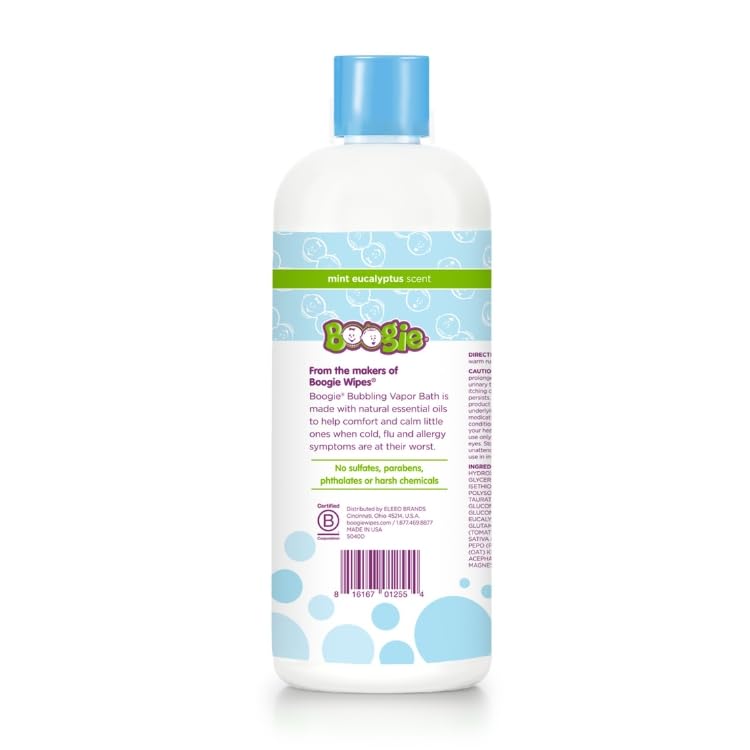 Kids enjoy a cozy bath time with Boogie, soothing comfort.