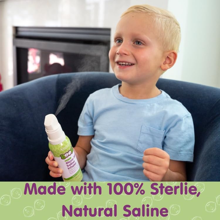 Boogie Micro-Mist 0.9% isotonic saline for natural nasal moisture