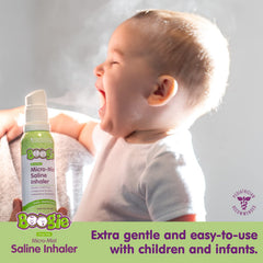 Boogie Micro-Mist portable nasal inhaler designed for quick relief