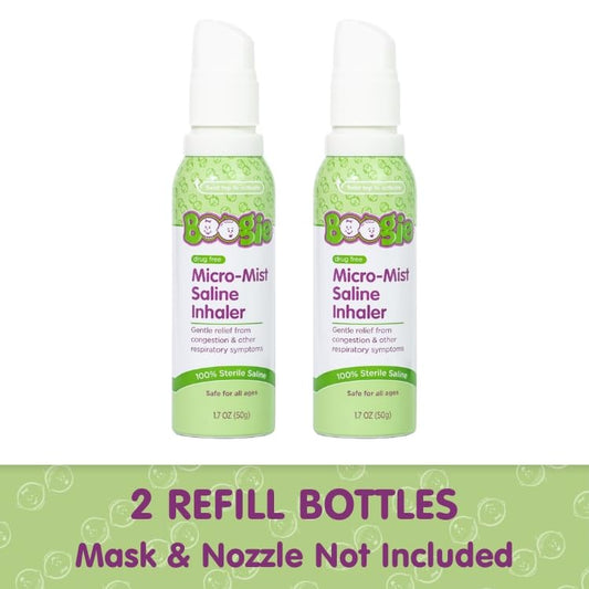 Boogie Micro-Mist refill can sealed, ready for travel convenience