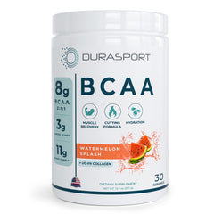 BOOST-IT NUTRITION Durasport watermelon tub showing 11g total amino acids for recovery