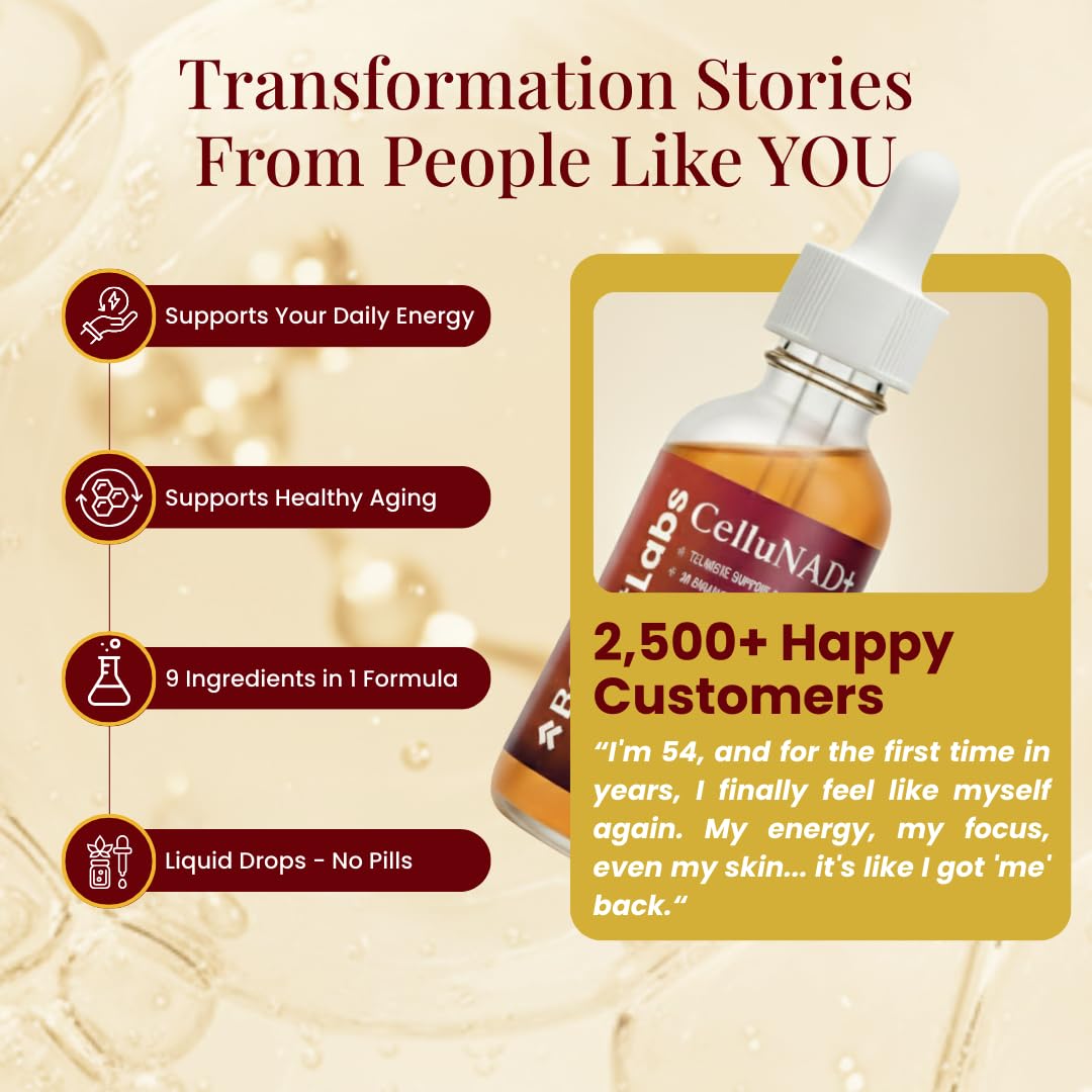 Boost Labs liposomal NAD+ dropper ready for convenient on-the-go use