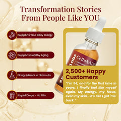 Boost Labs liposomal NAD+ dropper ready for convenient on-the-go use