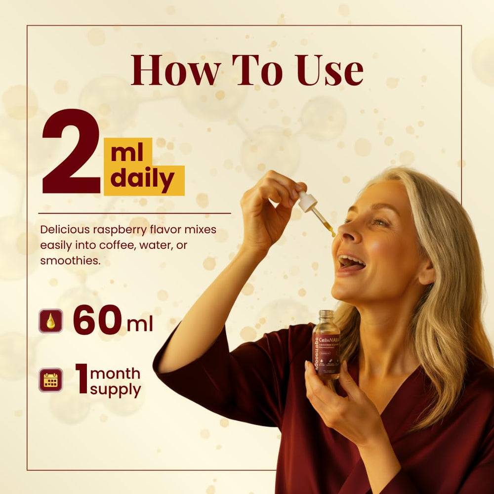 Boost Labs NAD+ liposomal formula supporting skin glow and vitality