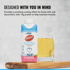 BOOST Soothe ideal for supporting nutrition during treatment