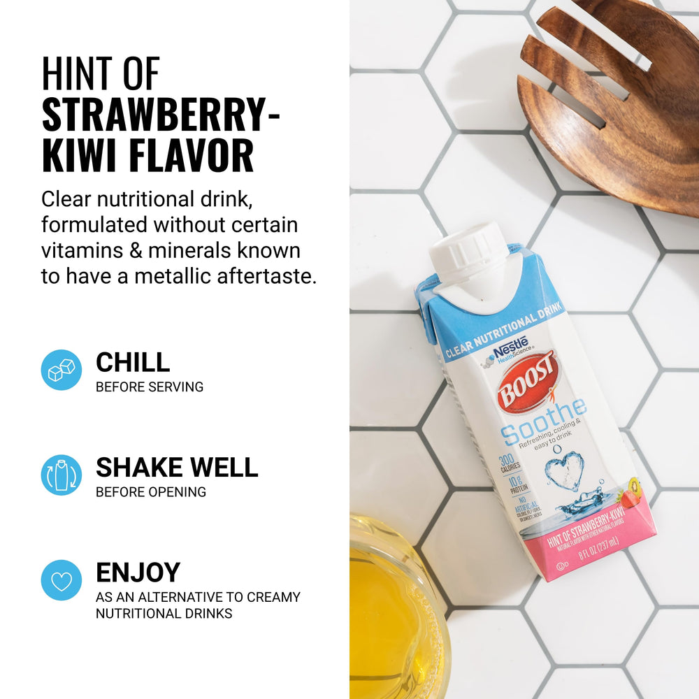 BOOST Soothe packaging showcases approachable, everyday nutrition