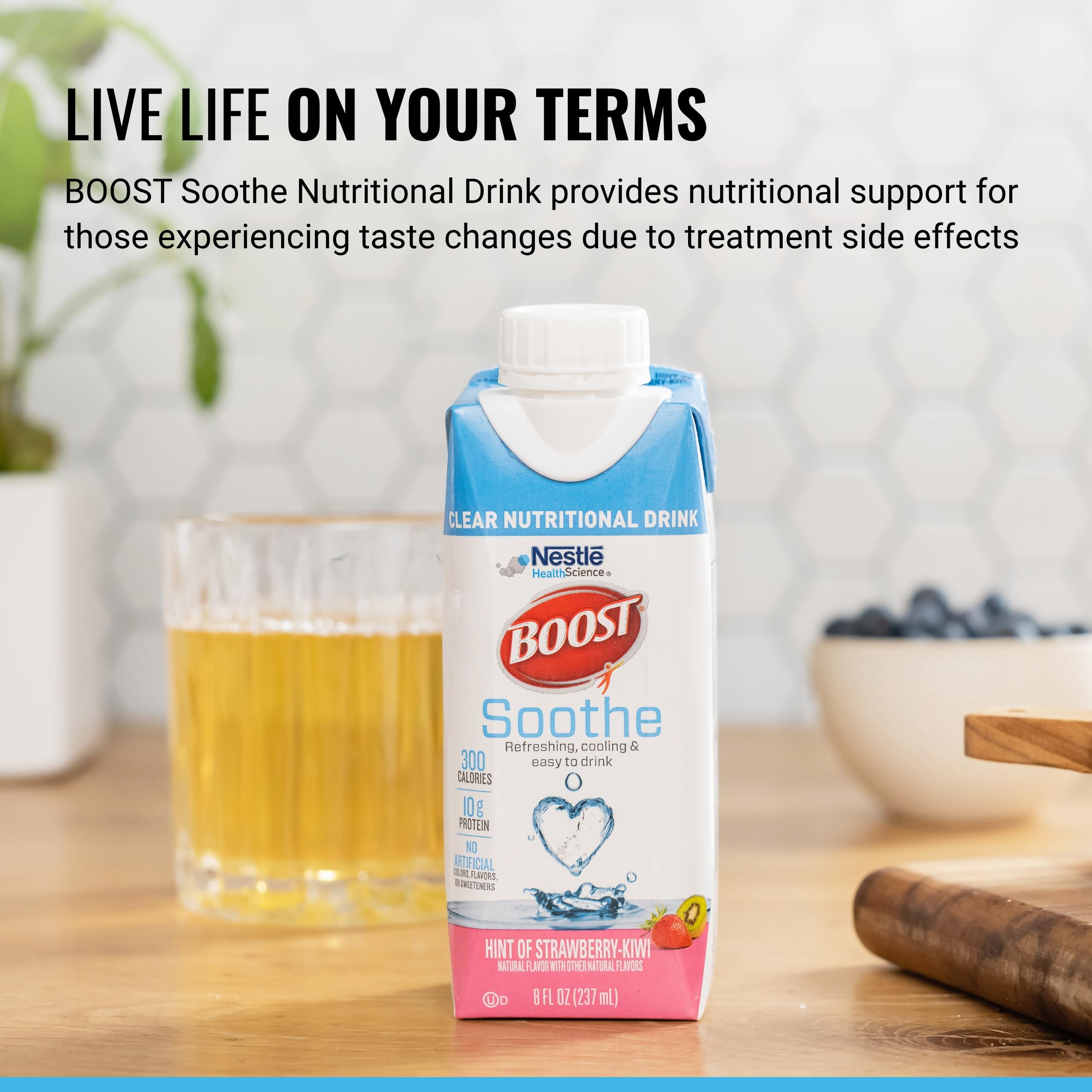 BOOST Soothe ready-to-drink 8 oz bottle in a 24-pack
