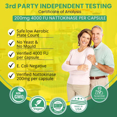 BoostCeuticals Nattokinase 4000 FU capsule close-up reveals easy-to-swallow vegan capsule
