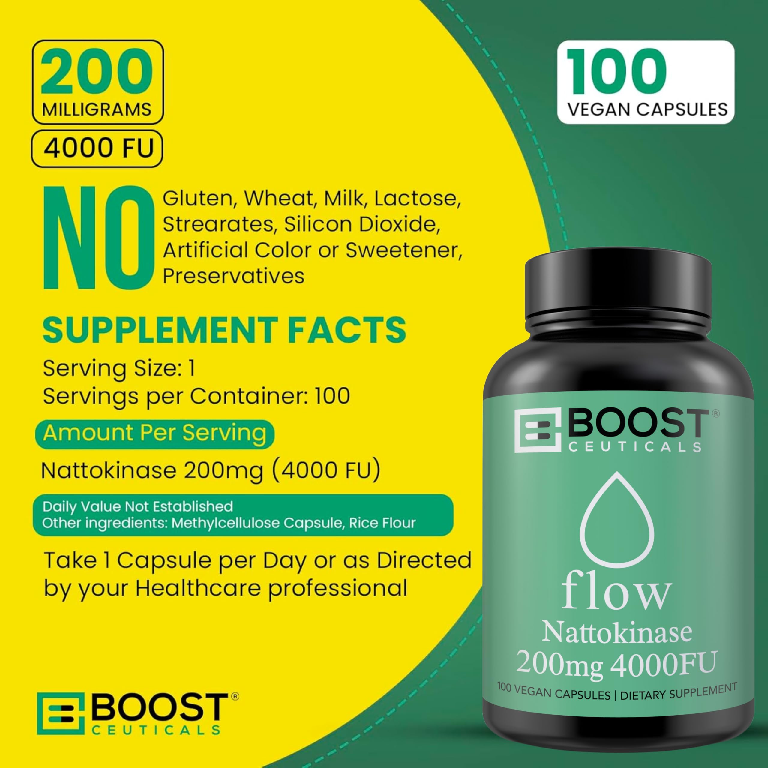 BoostCeuticals Nattokinase 4000 FU verified-seal ensures quality and trust