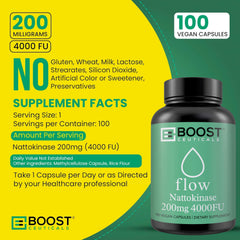 BoostCeuticals Nattokinase 4000 FU verified-seal ensures quality and trust