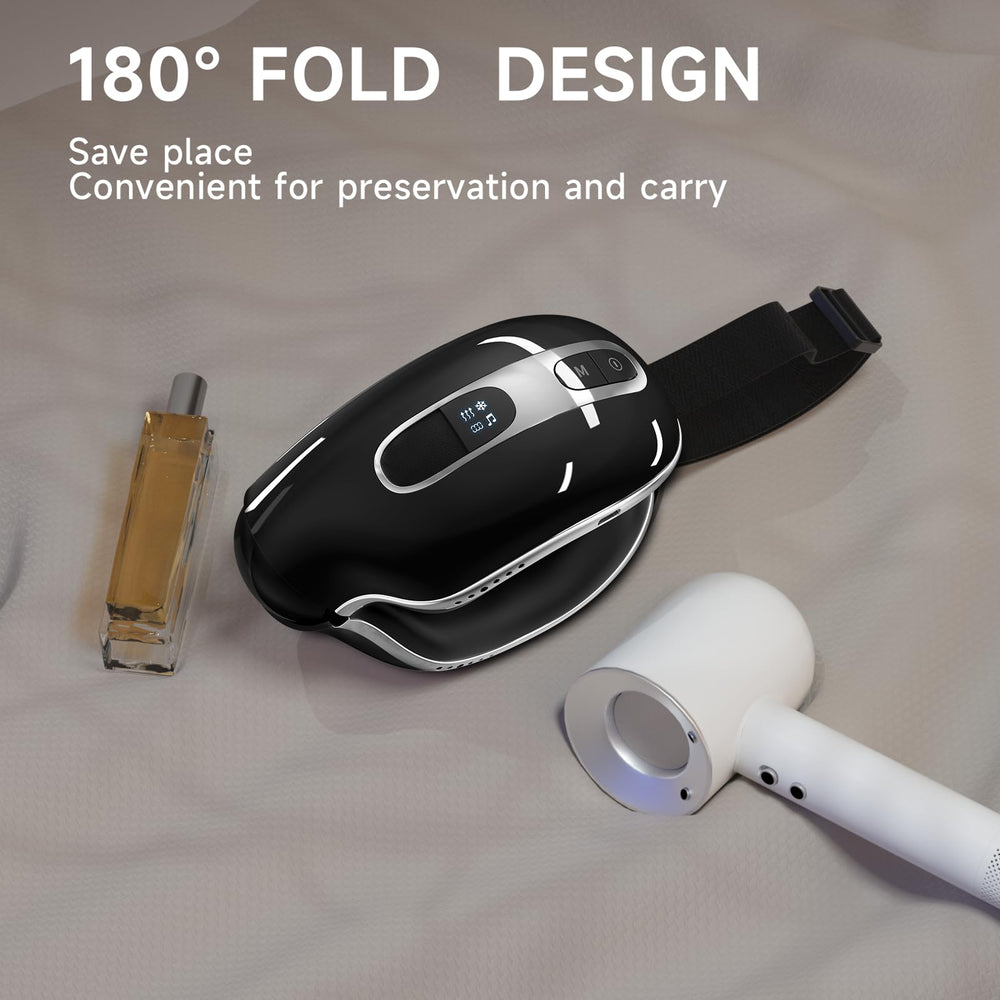 BOQUBOO Eye Massager Foldable Design, portable for travel